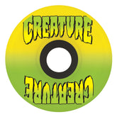 60mm Creature Bonehead Super Juice Yellow Green 78a OJ Wheels